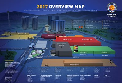 CONEXPO-CON/AGG Overview Map