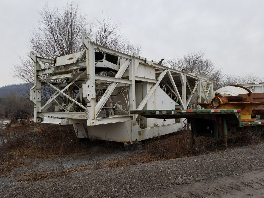 Rex Model S refurbished concrete plant before picture