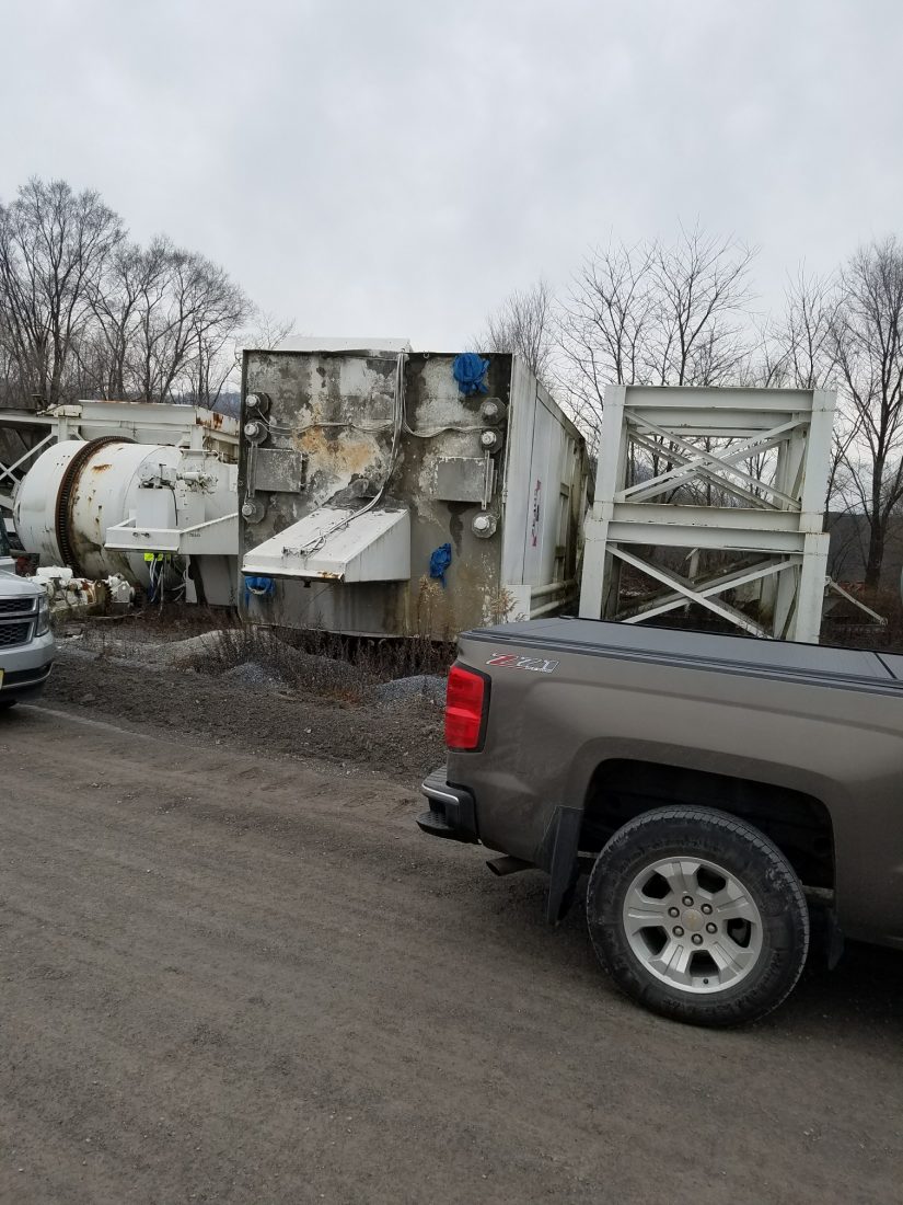 Rex Model S refurbished concrete plant before picture