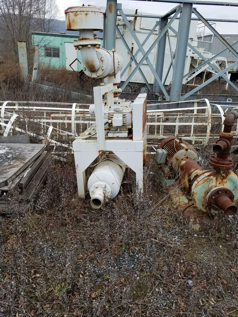 Rex Model S refurbished concrete plant before picture